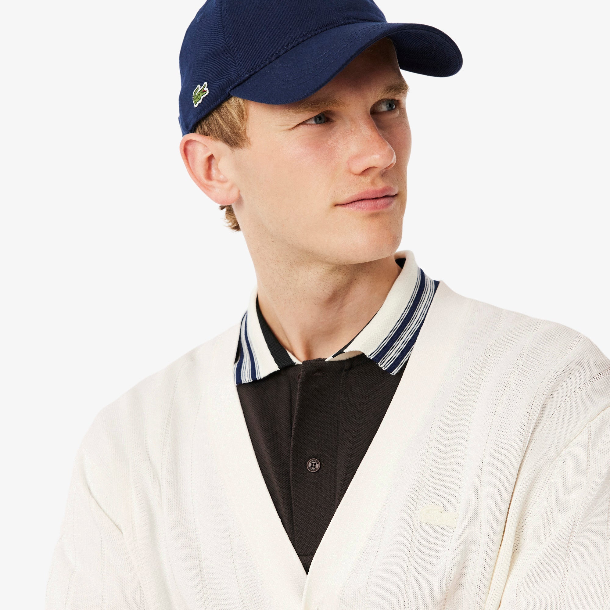 Fluid Rib Knit Cardigan – Lacoste ZA