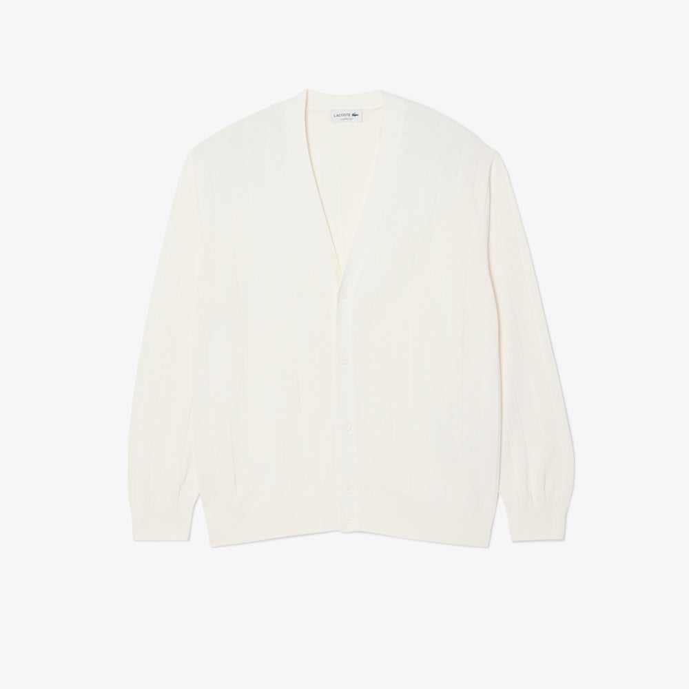 Fluid Rib Knit Cardigan