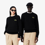 Ribbed Cotton Badge Sweater