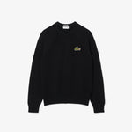 Ribbed Cotton Badge Sweater