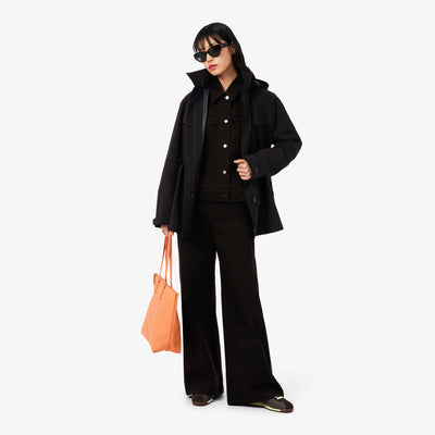 Oversized Mid Length Waterproof Parka