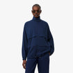 Oversized Linen Blend Track Jacket