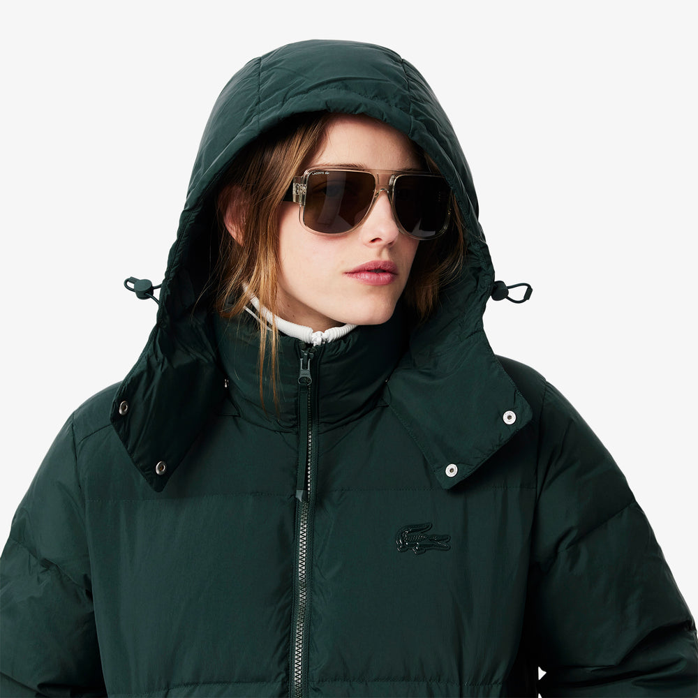 Relaxed Fit Hooded Down Jacket