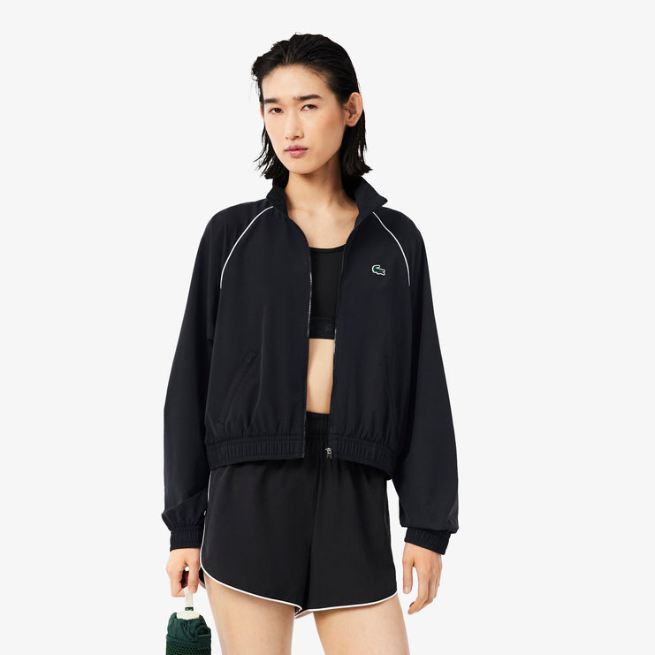 Trim Accent Water-Repellent Sport Jacket