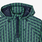 Oversized Monogram Taffeta Pull-On Jacket