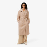 Oversized Water-Repellent Trench Coat