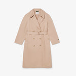 Oversized Water-Repellent Trench Coat