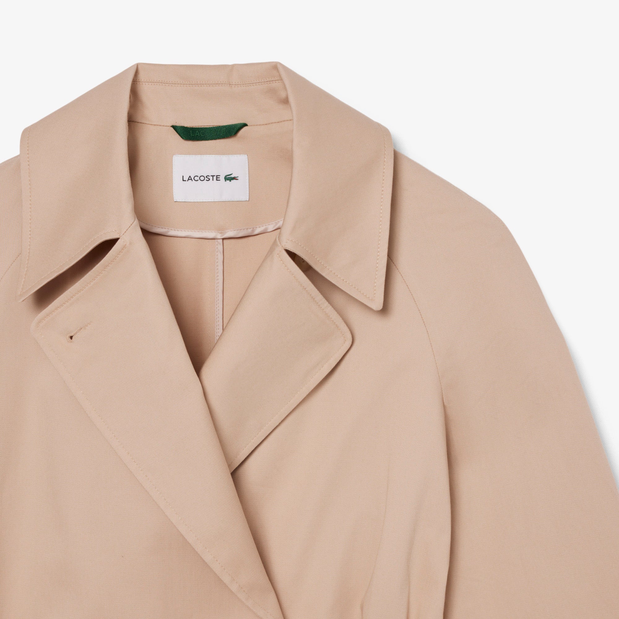 Oversized Water-Repellent Trench Coat – Lacoste ZA