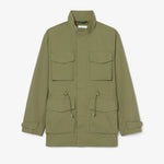Mid-Length Water-Repellent Windbreaker Jacket