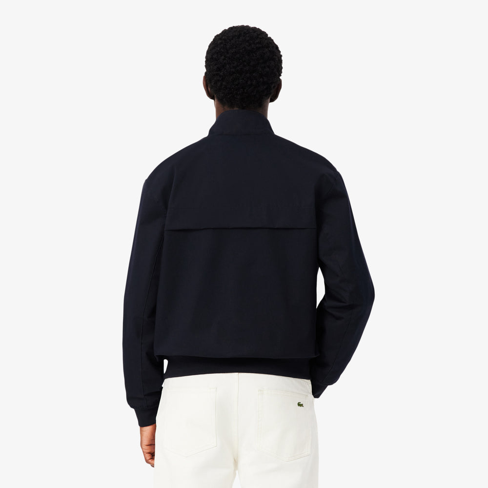Water-Repellent Twill Harrington Jacket