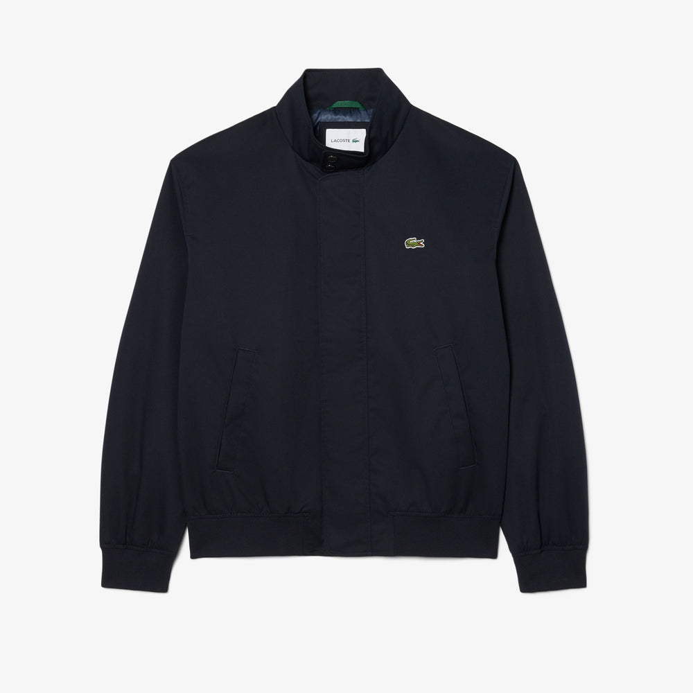 Water-Repellent Twill Harrington Jacket