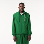 Short Water-resistant Sportsuit Jacket with Removable Hood