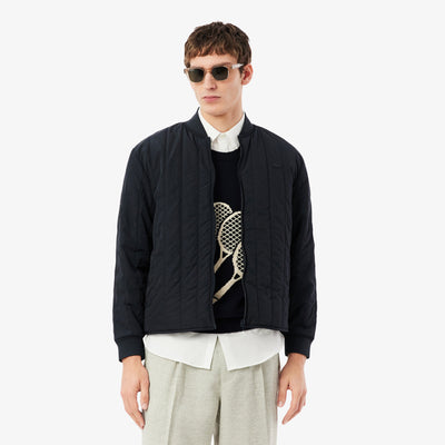 Lightweight Water-Repellent Quilted Puffed Jacket