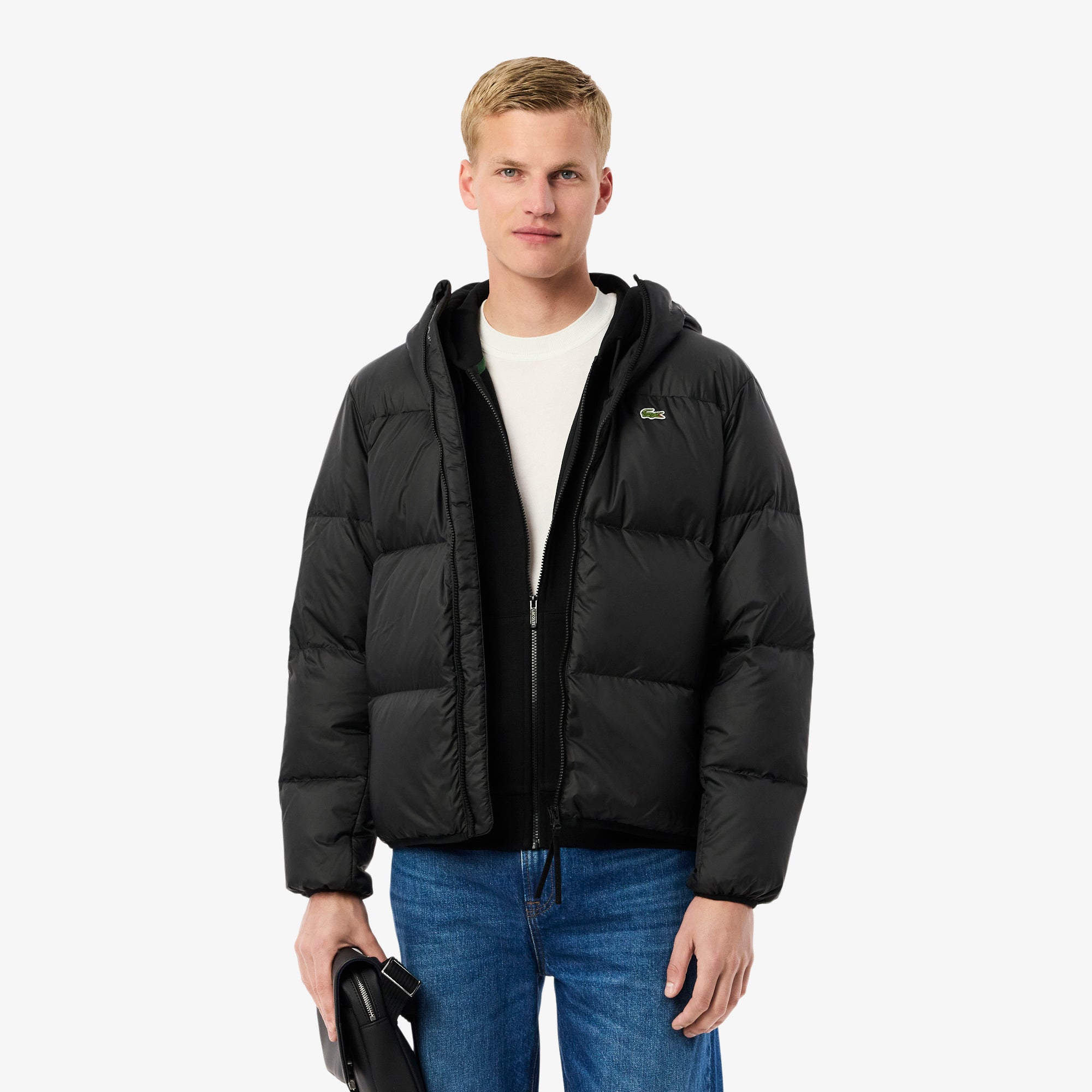 Short Water-Repellent Hooded Puffed Jacket – Lacoste ZA