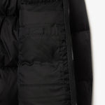 Short Water-Repellent Hooded Puffed Jacket