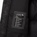 Short Water-Repellent Hooded Puffed Jacket
