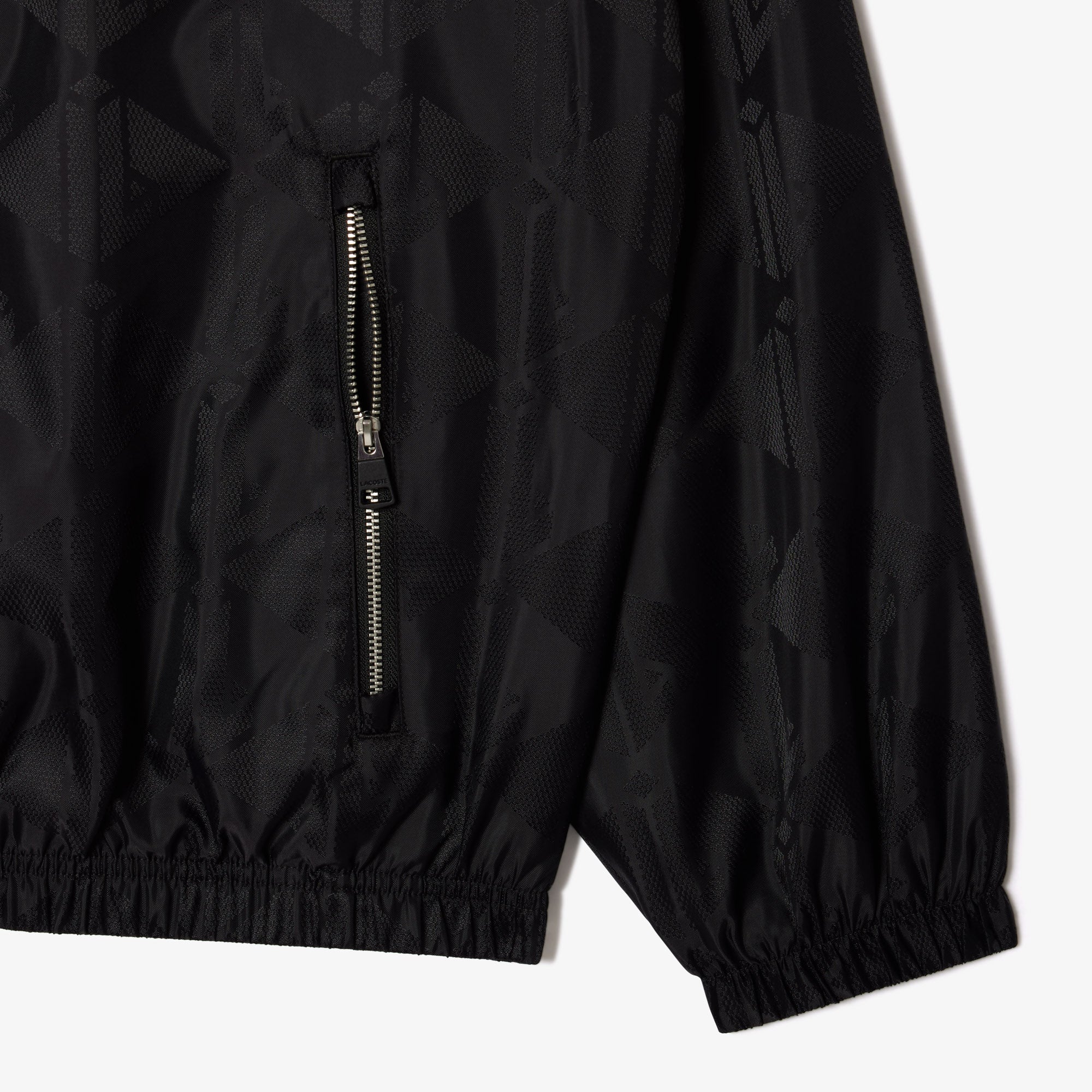 Cropped Monogram Sportsuit Jacket – Lacoste ZA