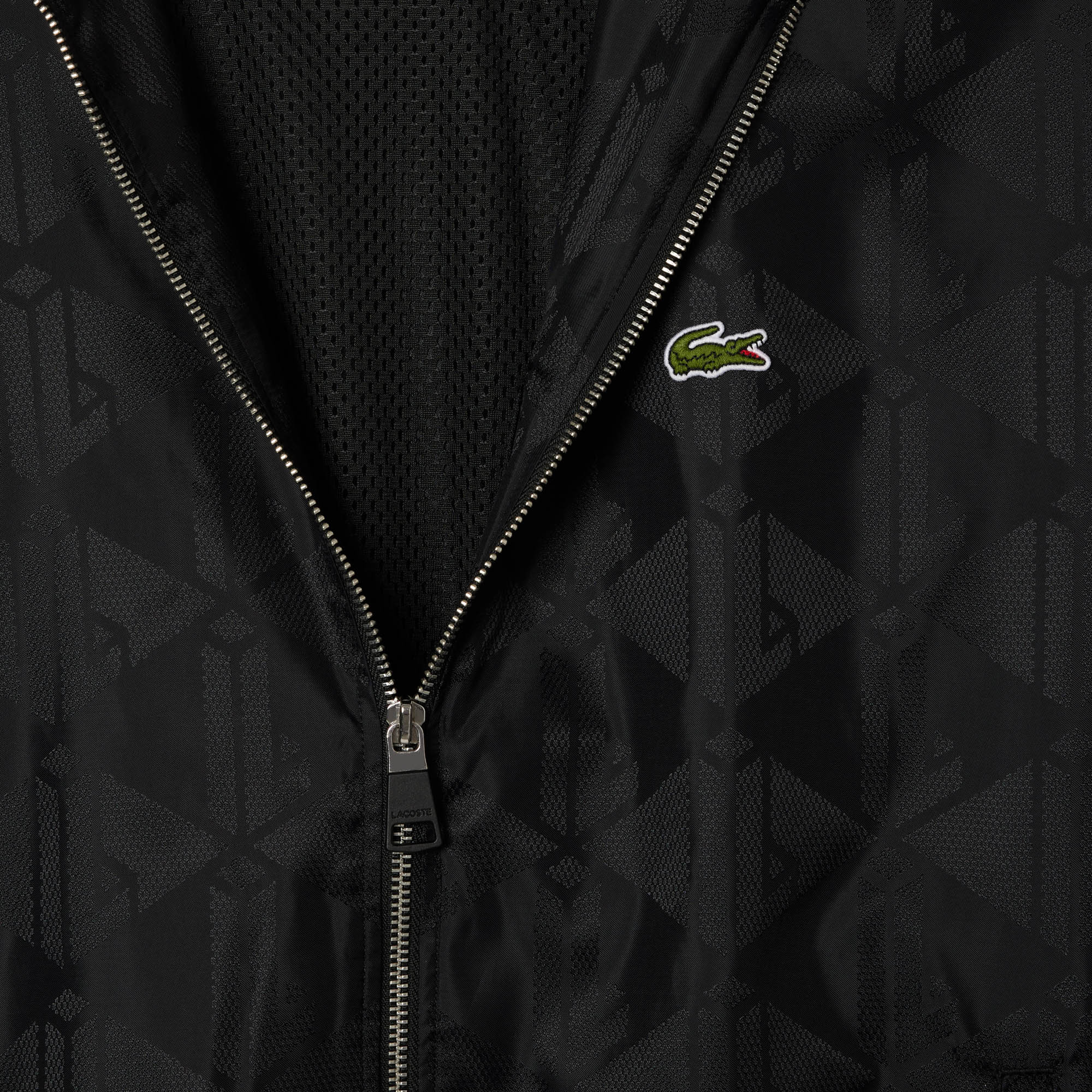Cropped Monogram Sportsuit Jacket – Lacoste ZA