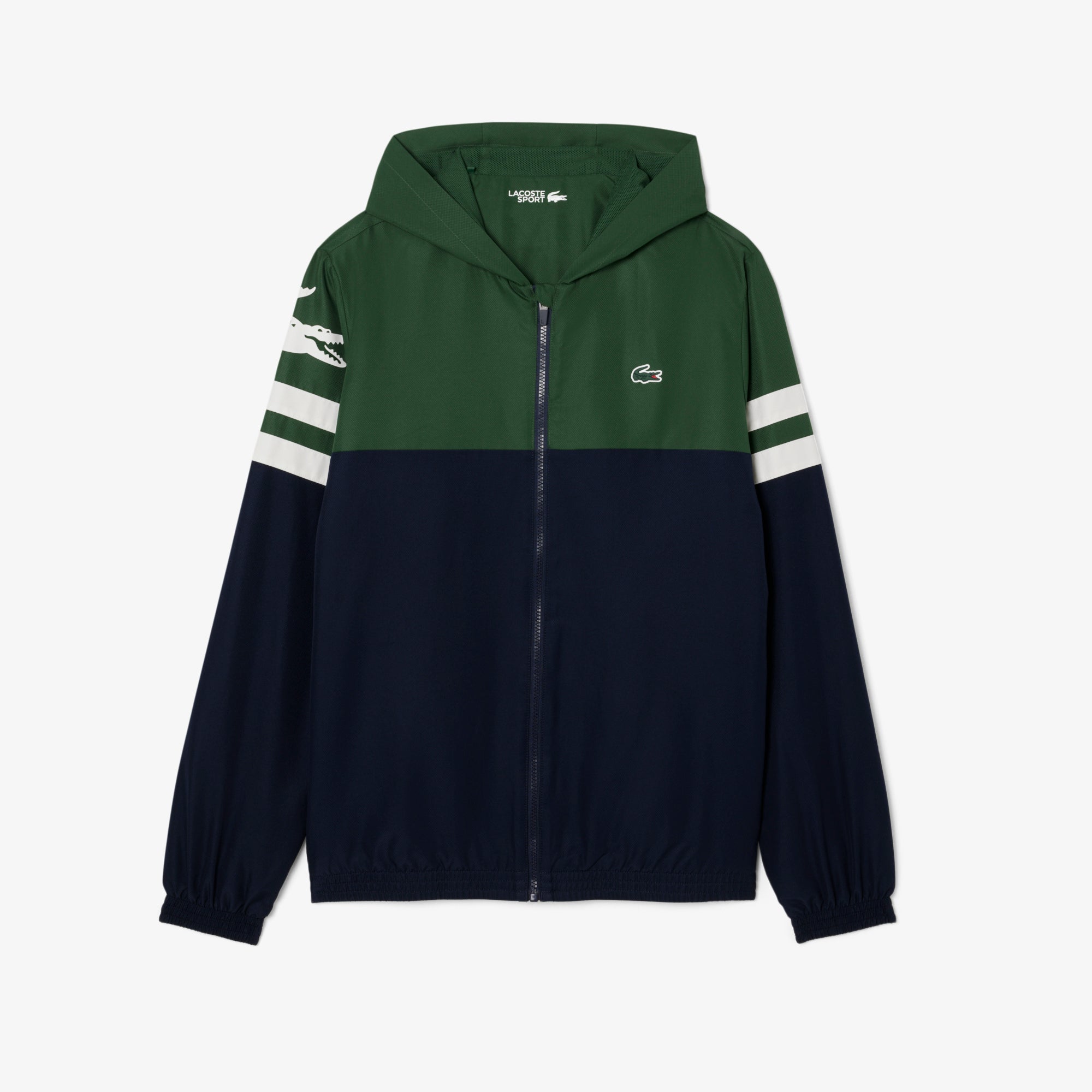 Tennis Water-Repellent Hooded Jacket – Lacoste ZA
