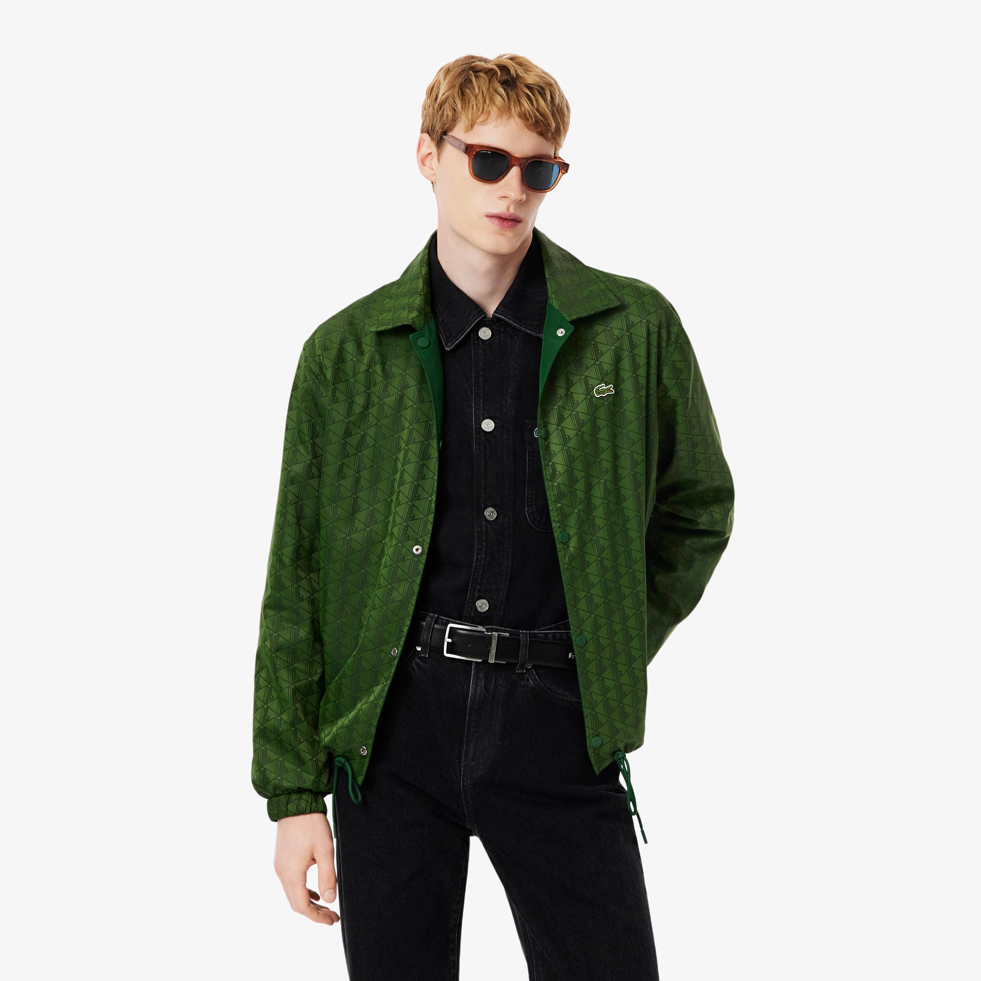 Reversible Bi Material Monogram Jacket – Lacoste ZA