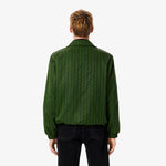 Reversible Bi Material Monogram Jacket