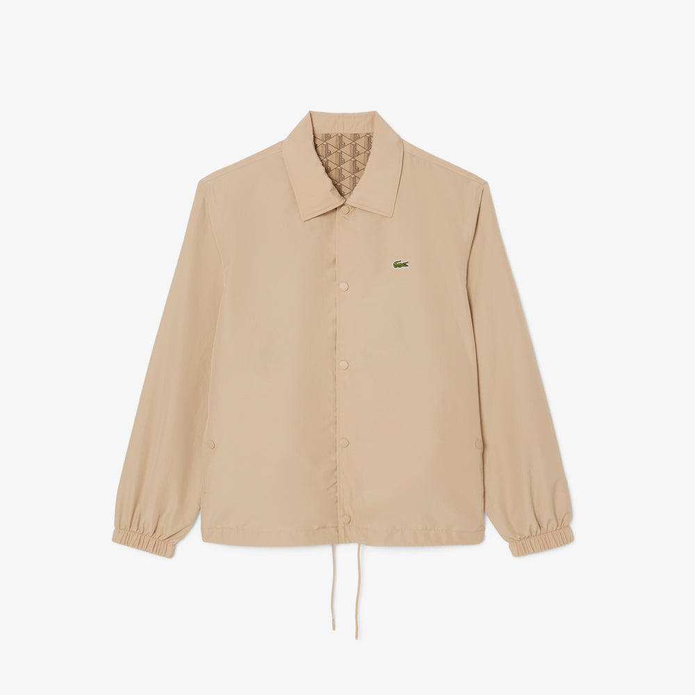 Reversible Bi Material Monogram Jacket
