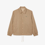Reversible Bi Material Monogram Jacket