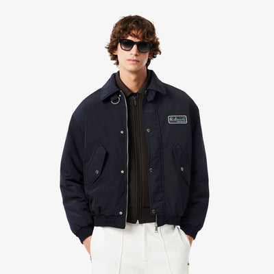 Water-Repellent Aviator Badge Jacket