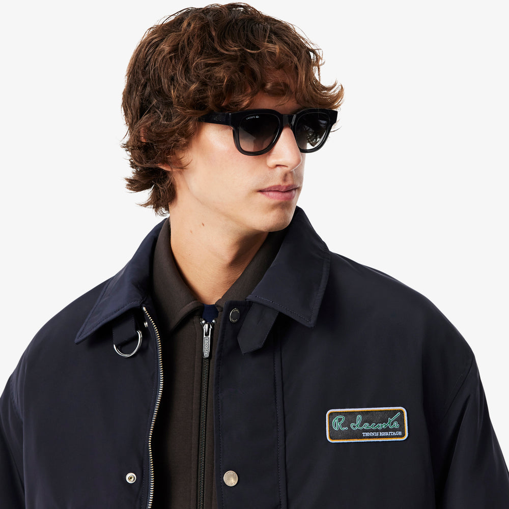 Water-Repellent Aviator Badge Jacket
