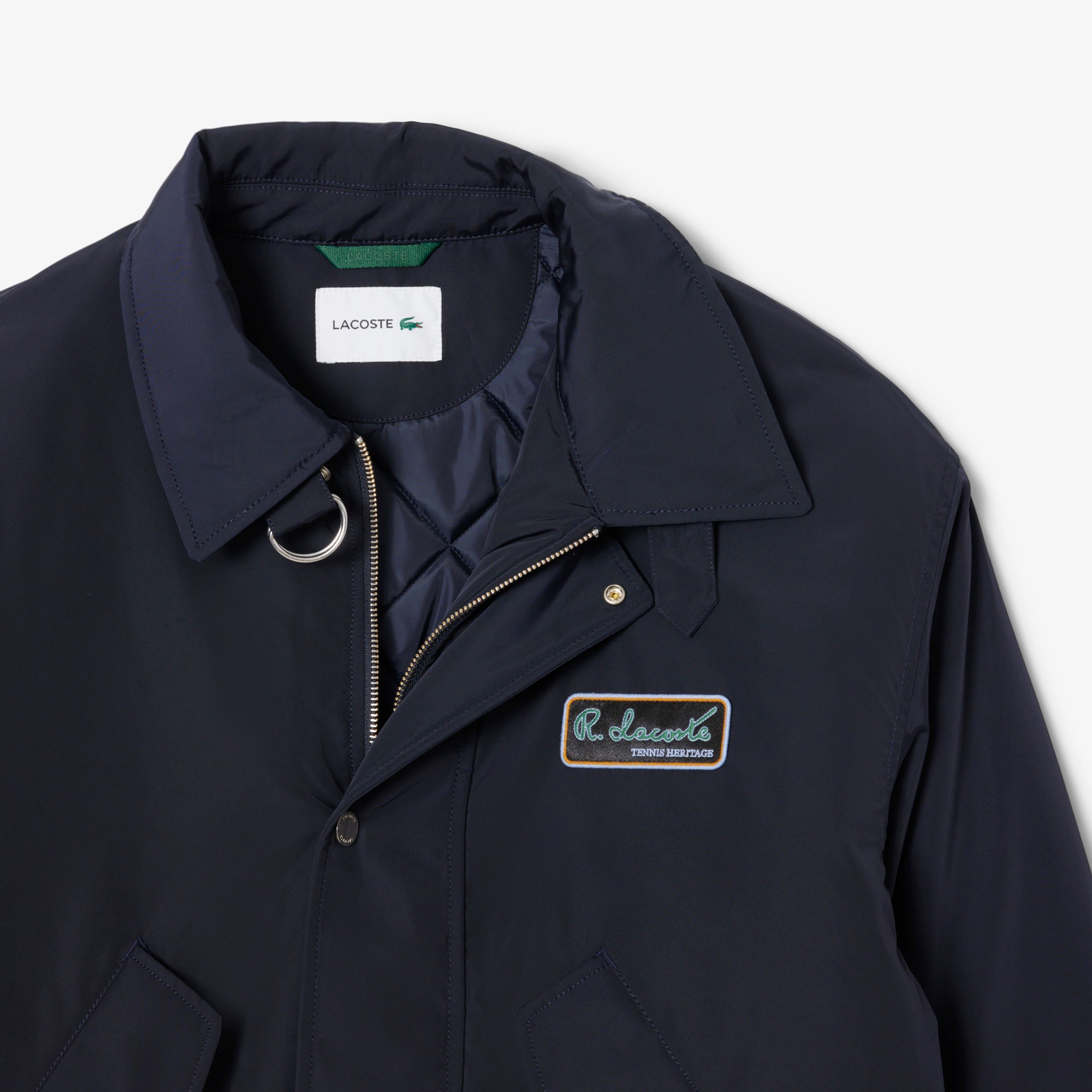 Water-Repellent Aviator Badge Jacket – Lacoste ZA