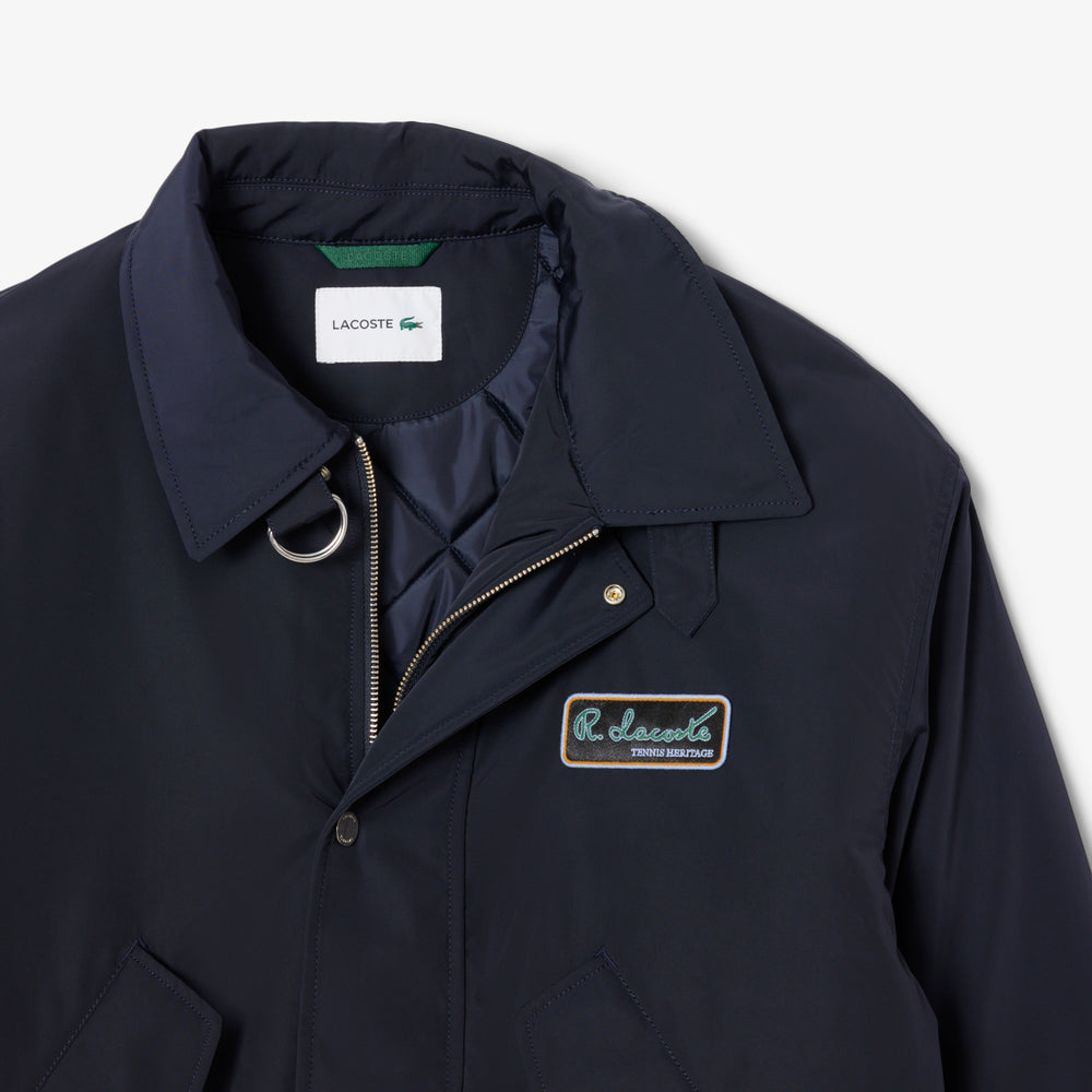 Water-Repellent Aviator Badge Jacket