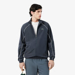 Sport Water-Repellent Trim Accent Track Jacket