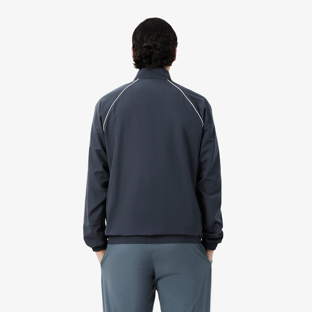 Sport Water-Repellent Trim Accent Track Jacket