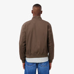 Water-Repellent Twill Harrington Jacket