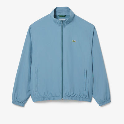 Water-Repellent Hooded Track Jacket