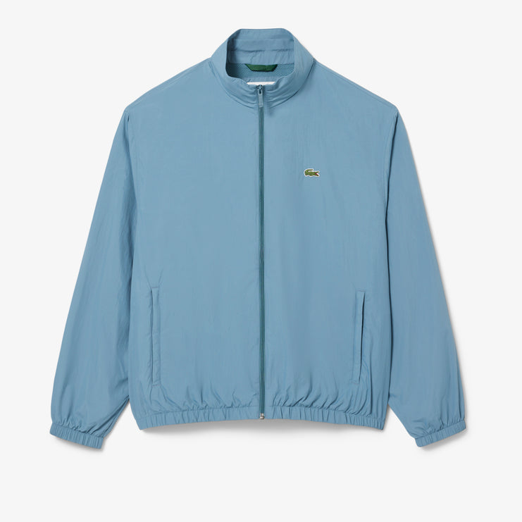 Water-Repellent Hooded Track Jacket