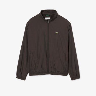 Water-Repellent Hooded Track Jacket