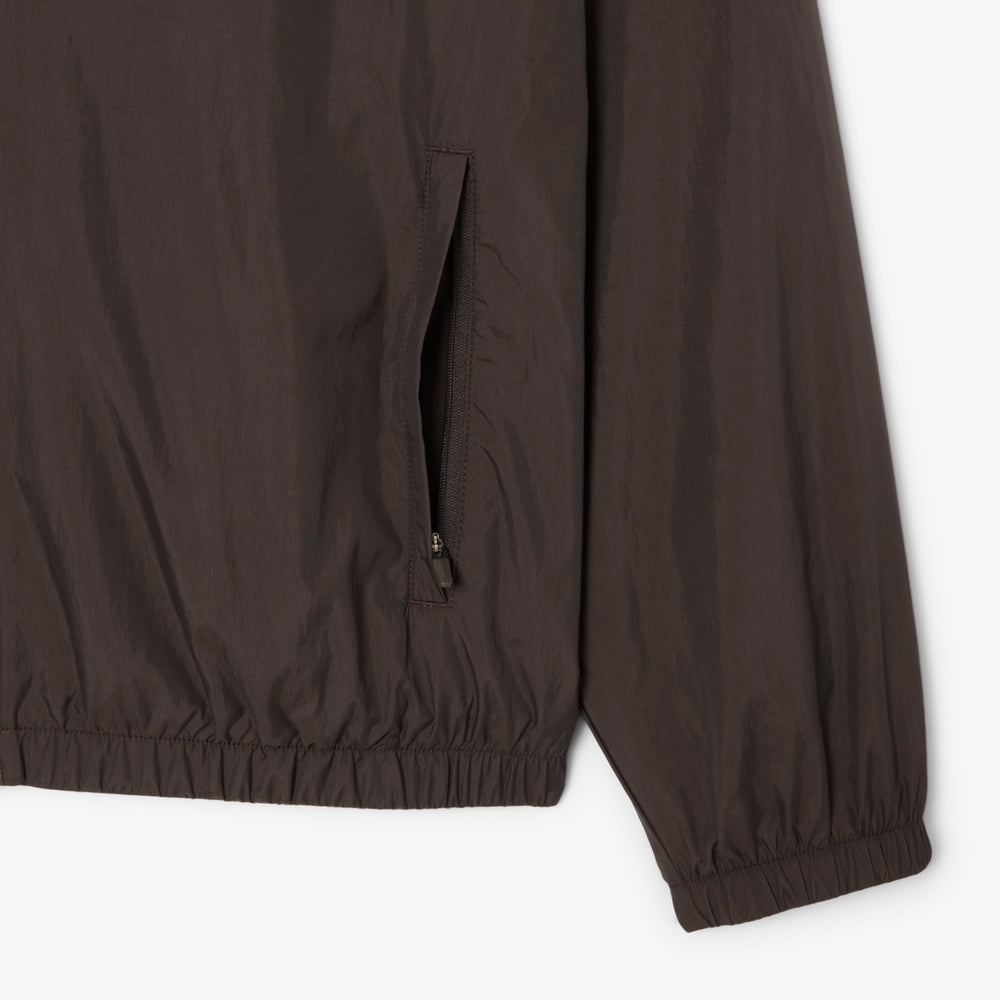 Water-Repellent Hooded Track Jacket