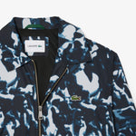 Print Motif Water-Repellent Windbreaker