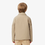 Water-Repellent Twill Harrington Jacket