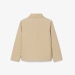 Water-Repellent Twill Harrington Jacket