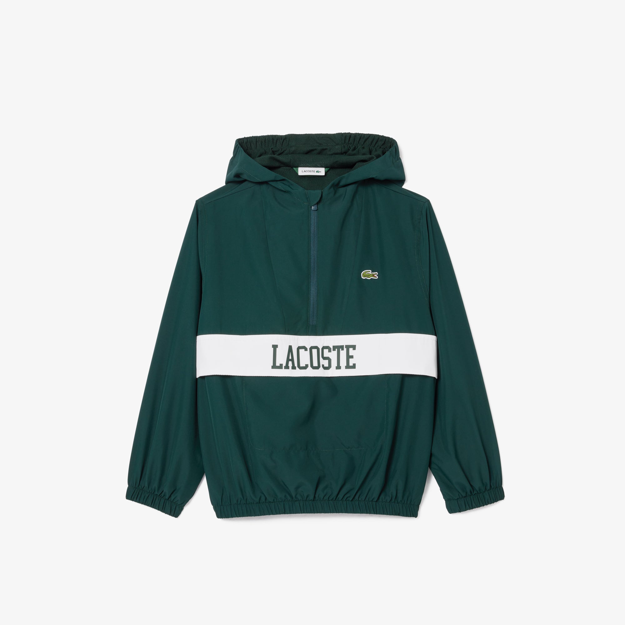 Lacoste taffeta windbreaker deals