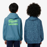 Reversible Taffeta Zip-Up Jacket