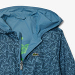 Reversible Taffeta Zip-Up Jacket