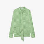 Regular Fit Removable Tie Collar Shirt