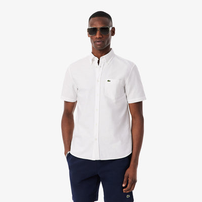 Regular Fit Short Sleeved Oxford Shirt
