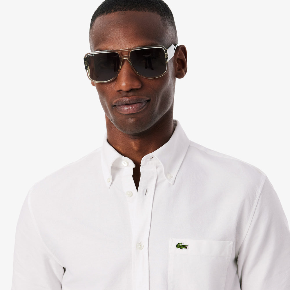 Regular Fit Short Sleeved Oxford Shirt