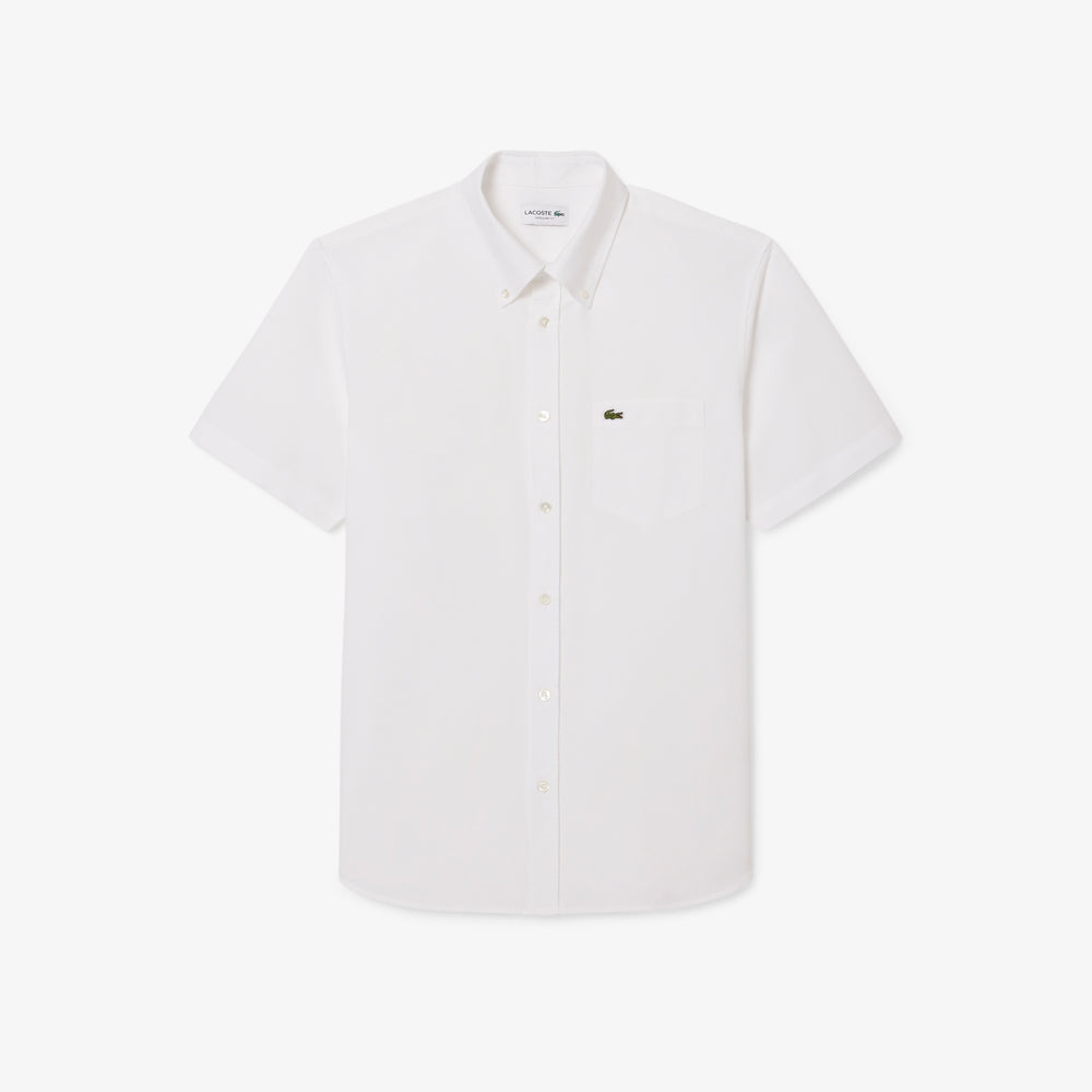 Regular Fit Short Sleeved Oxford Shirt