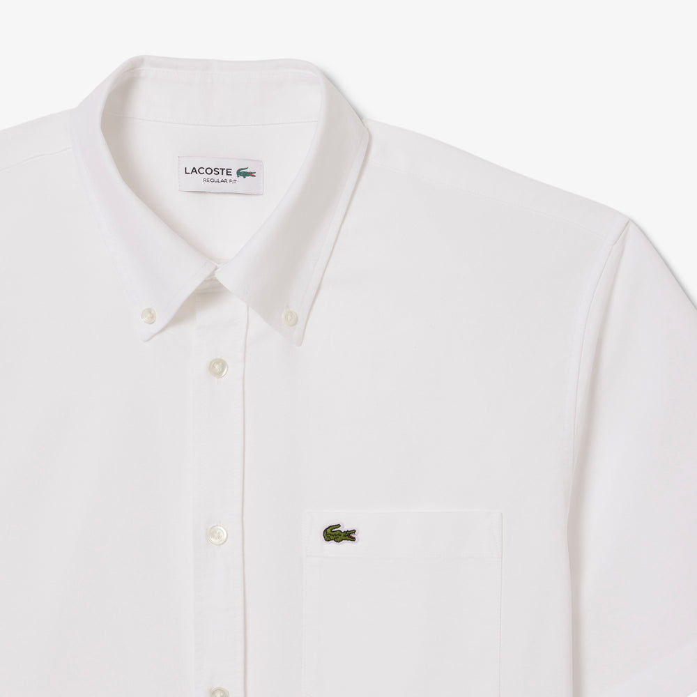 Regular Fit Short Sleeved Oxford Shirt