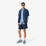 Slim Fit Striped Stretch Poplin Shirt